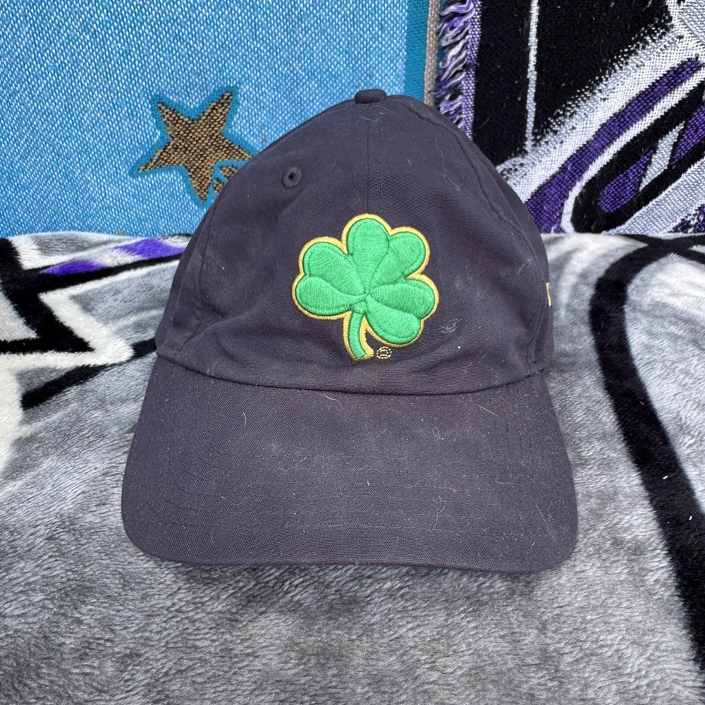 New Era Notre Dame Fighting Irish Hat Cap Blue Adult SnapBack‎